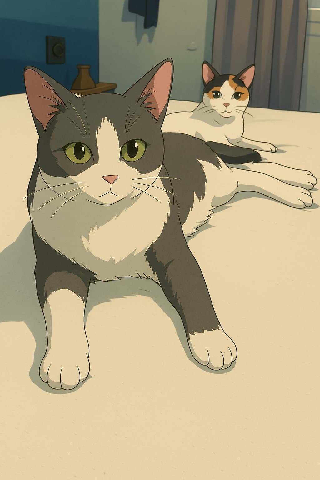 Original photo - Portrait transformed into Ghibli style